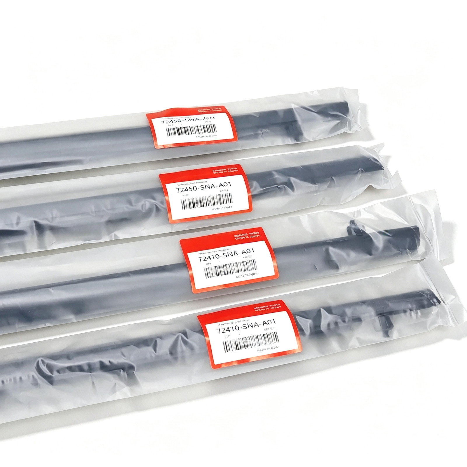 OEM 4PC Window Moulding Trim Weatherstrips Seal For Honda Civic Sedan 06-11