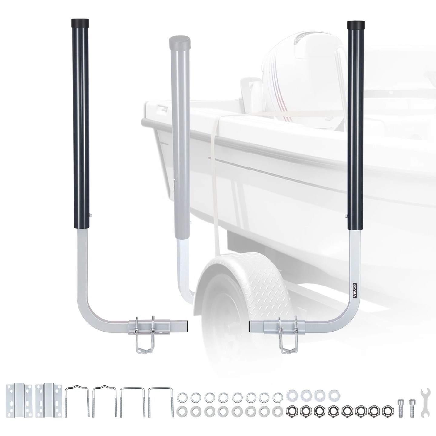 VEVOR Boat Trailer Guide 40 in/48 in Heavy-Duty Trailer Guide Ons VEVOR Boat Trailer Guide 40 in/48 in Heavy-Duty Trailer Guide Ons