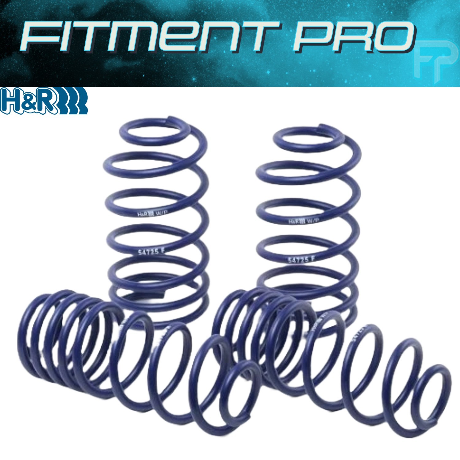 H&R Sport Lowering Springs Kit For 19-24 Chevrolet Blazer Cadillac XT6 XT5 50762