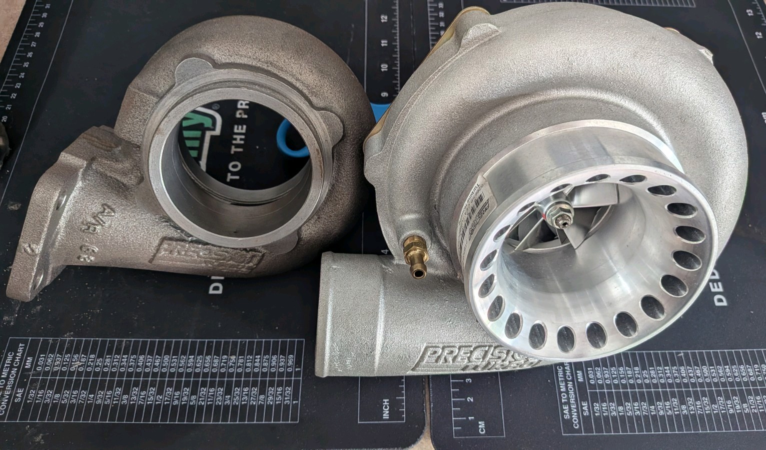 New Precision Turbo 6266 SP CEA Billet Turbocharger Gen 1 .63 T3 Or .81 T4 New Precision Turbo 6266 SP CEA Billet Turbocharger Gen 1 .63 T3 Or .81 T4