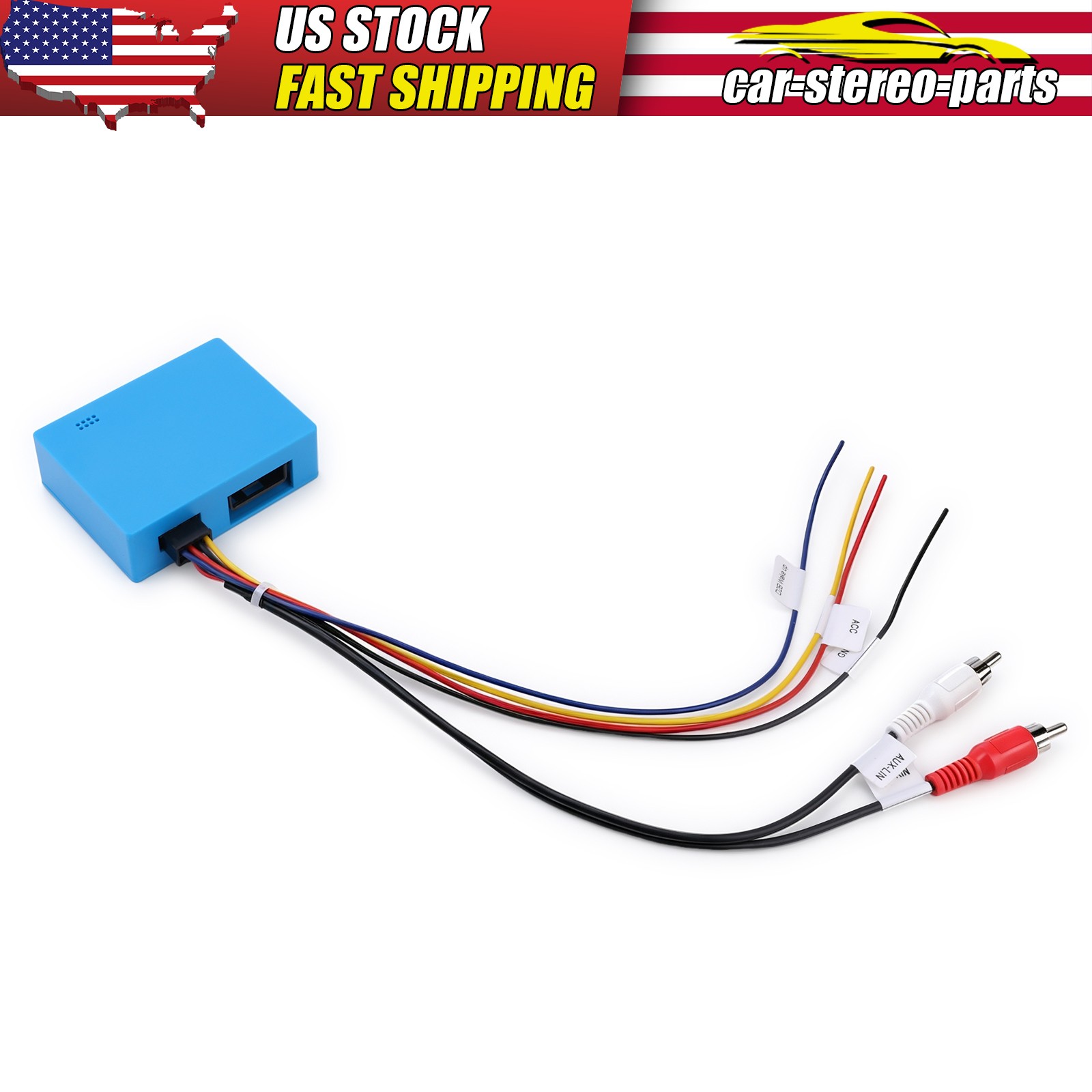 New Car D2B Optical Fiber Decoder Adapter For Mercedes-Benz S/SL/C/CL/CLK/E/ML