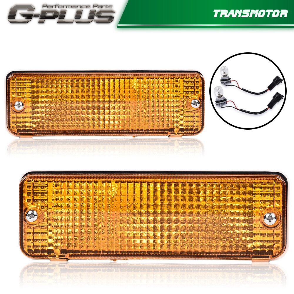 Fit For 1984-1988 Toyota Pickup Plastic Lens Left & Right Turn Signal Light Fit For 1984-1988 Toyota Pickup Plastic Lens Left & Right Turn Signal Light