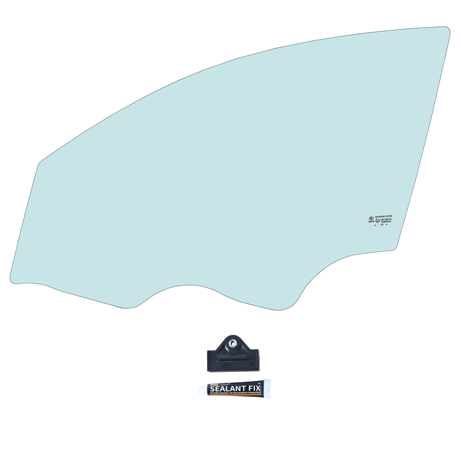 Fits 2016-2020 Kia Optima 4D Sedan Driver Side Front Door Window Glass Tempered