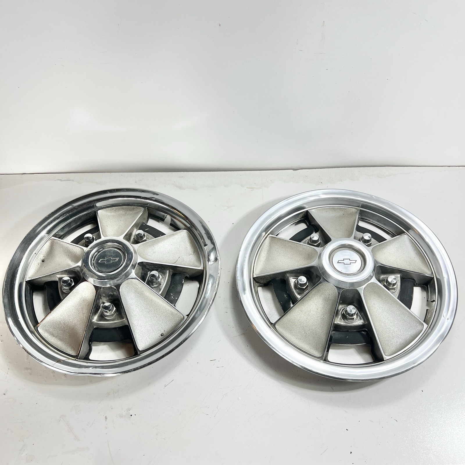 1965-'66 Chevelle -Nova 14 Inch Wheel Covers OEM/RPO N96 Casting No. 551851 Caps 1965-'66 Chevelle -Nova 14 Inch Wheel Covers OEM/RPO N96 Casting No. 551851 Caps