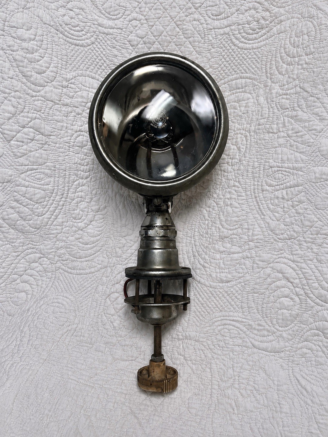 Vintage Ivalite Dash Control Spotlight Auto Car Truck Search Light Original Vintage Ivalite Dash Control Spotlight Auto Car Truck Search Light Original