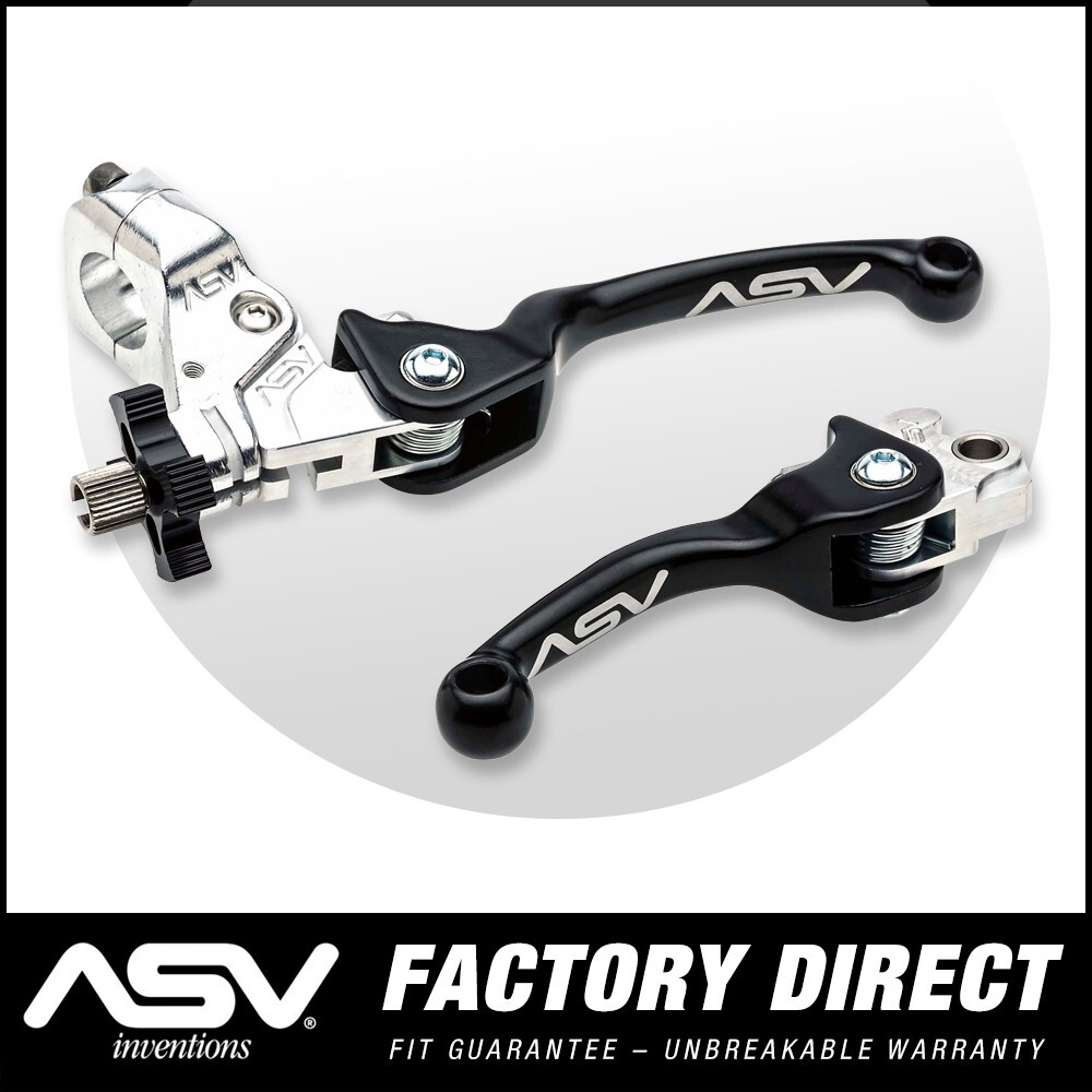 ASV F2 PAIR PACK Brake & Clutch Levers Yamaha YZ250X (2016-2026) BCF21306YSX
