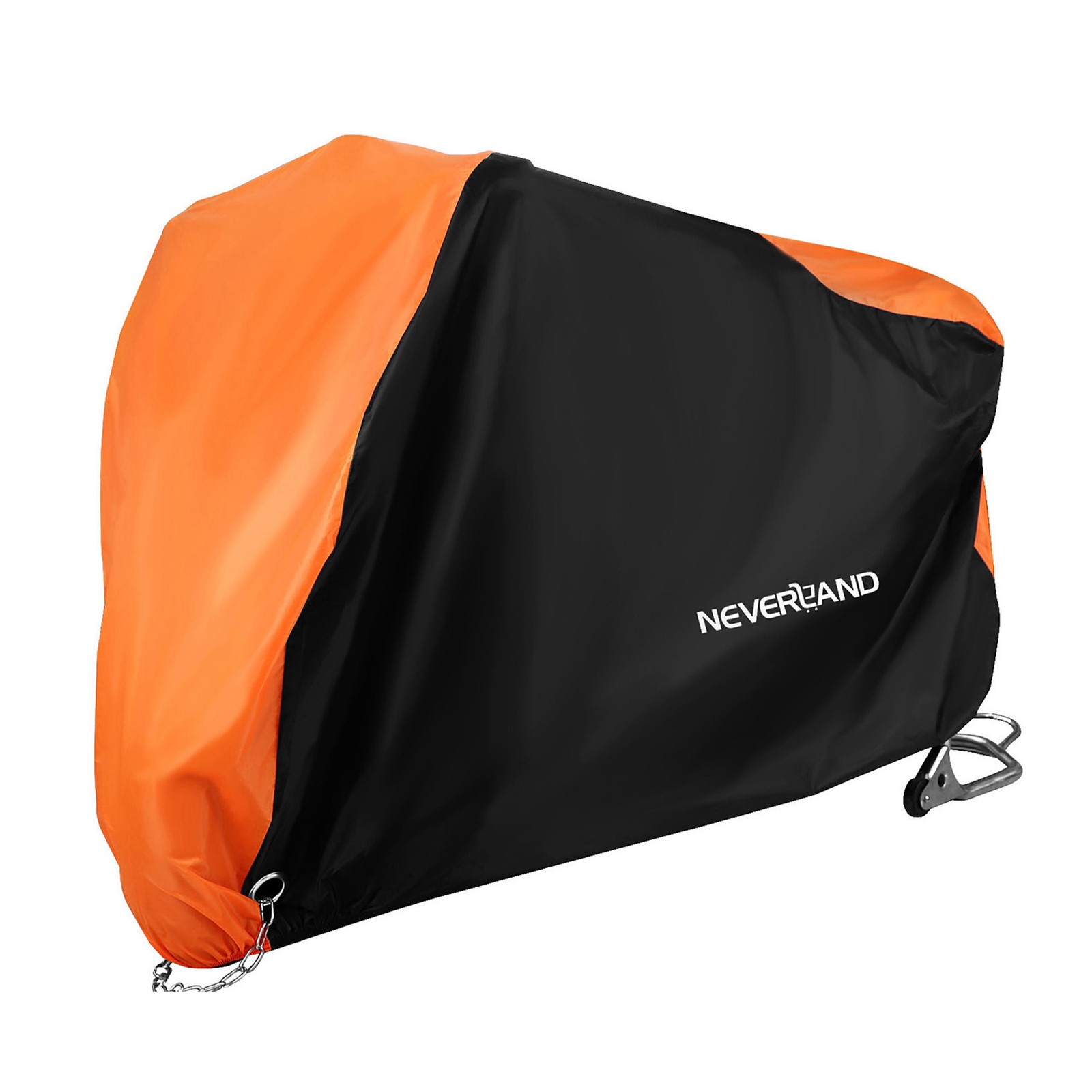 NEVERLAND XL Motorcycle Cover Waterproof UV Resistant Outdoor Dust Rain Storage