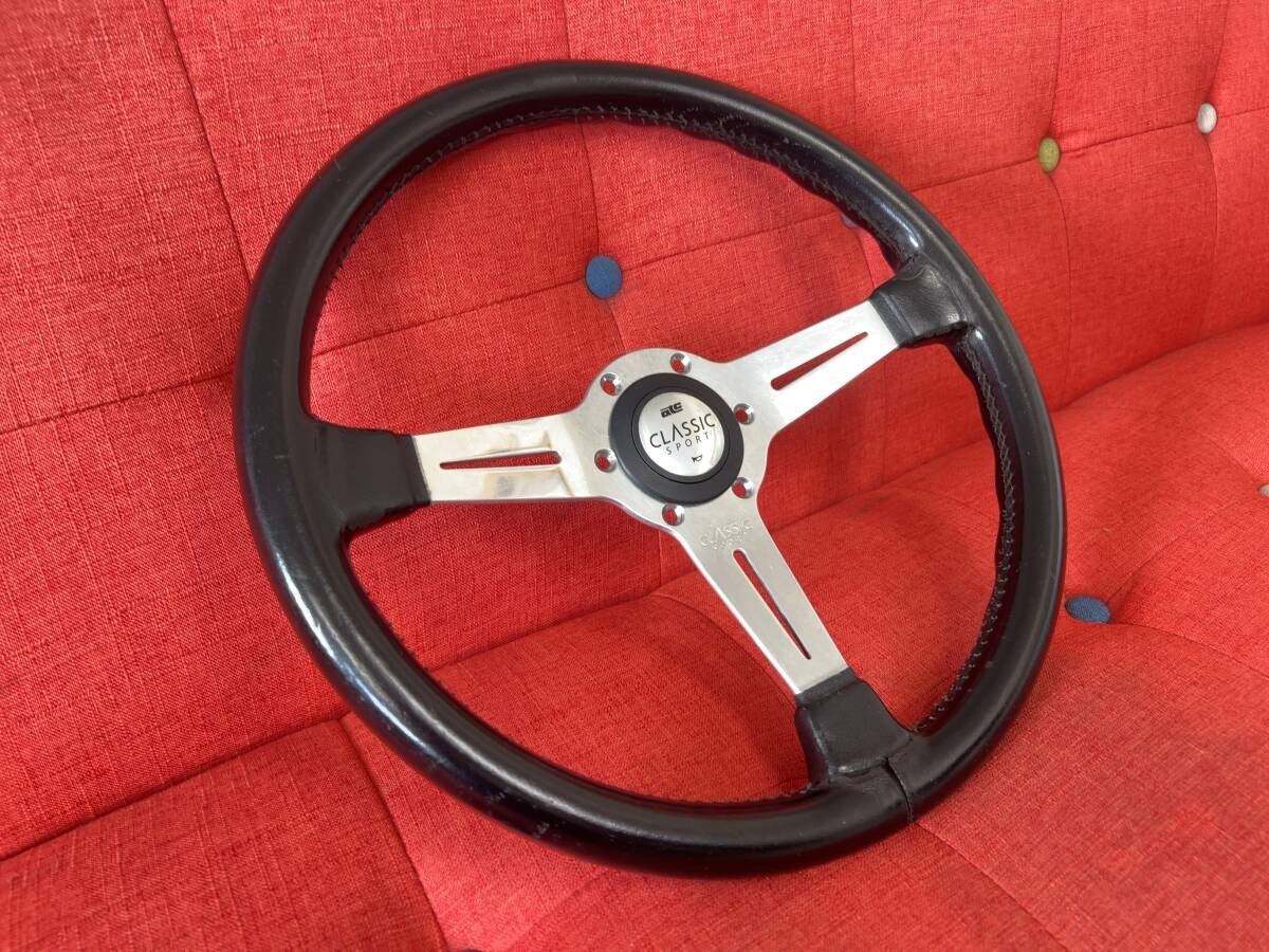 Junk JDM HONDA Civic Type R EK9 Classic Sports Steering Wheel 355mm Black