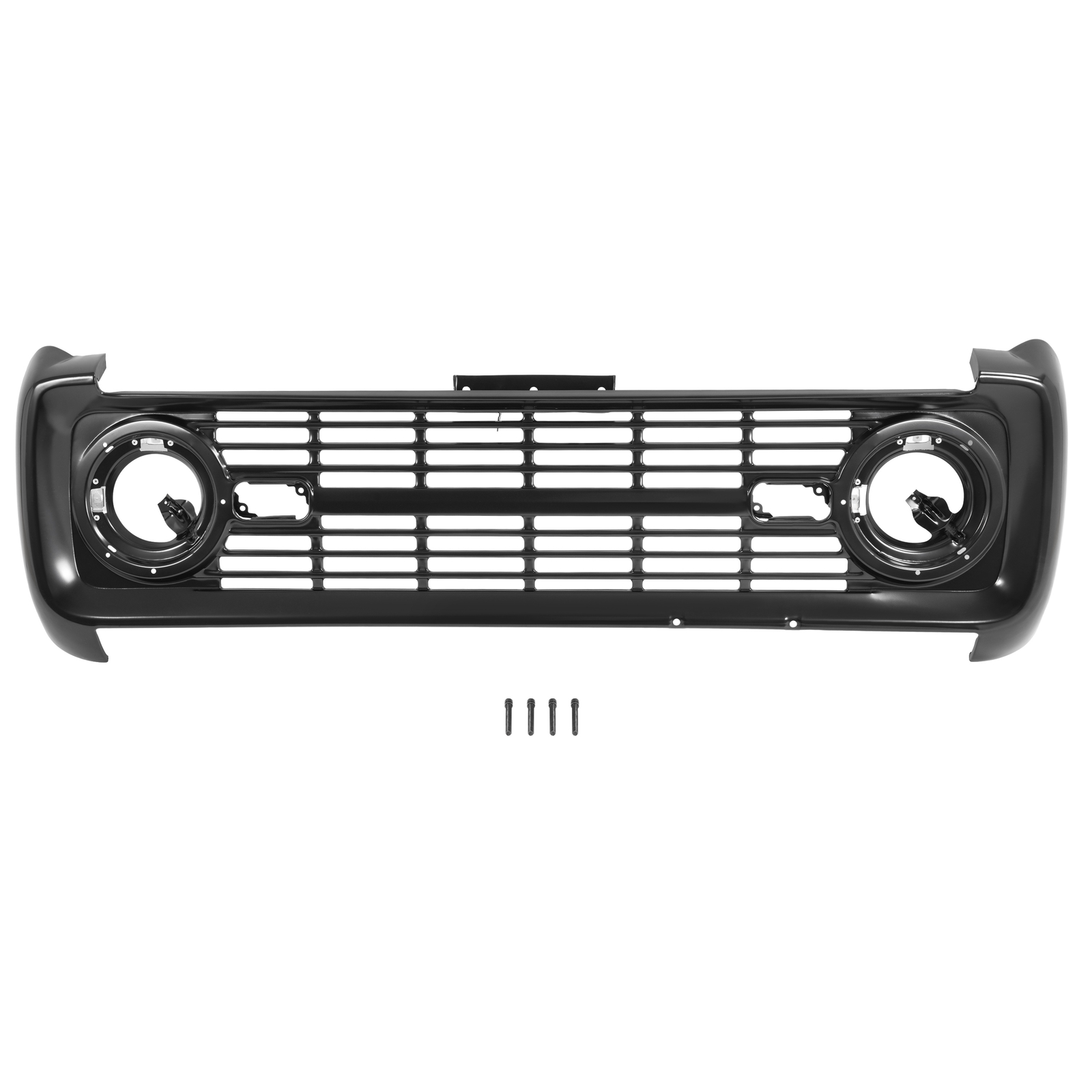 Fit For 1966-1968 Ford Bronco Steel Grille Electrophoresis Replacement Fit For 1966-1968 Ford Bronco Steel Grille Electrophoresis Replacement