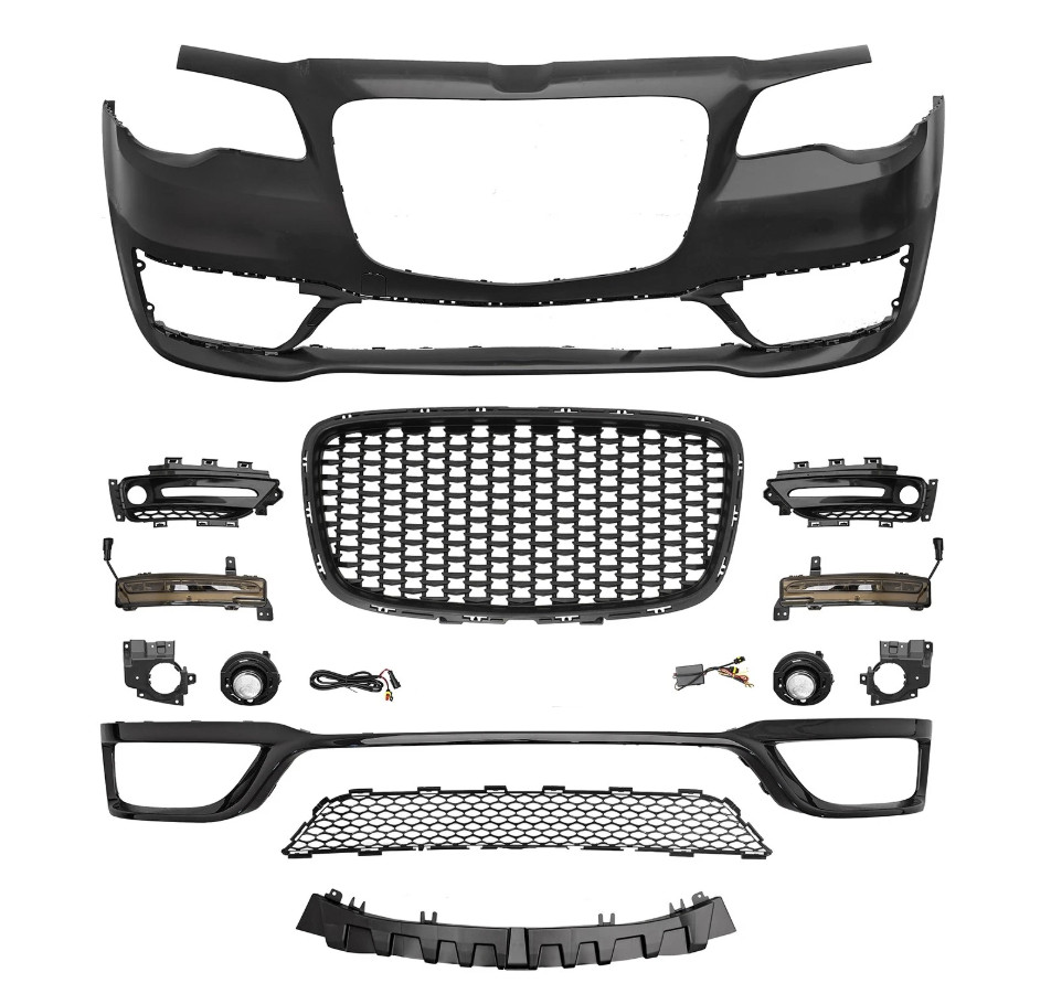 For 2015-2023 CHRYSLER 300C SRT 8 Front bumper kit with fog lights