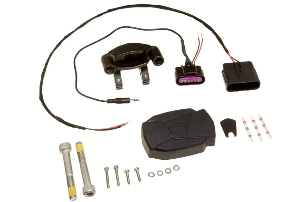 08-13 Can-Am Spyder RS RT Carbon Black Adjustable GPS Mounting Kit 219400402