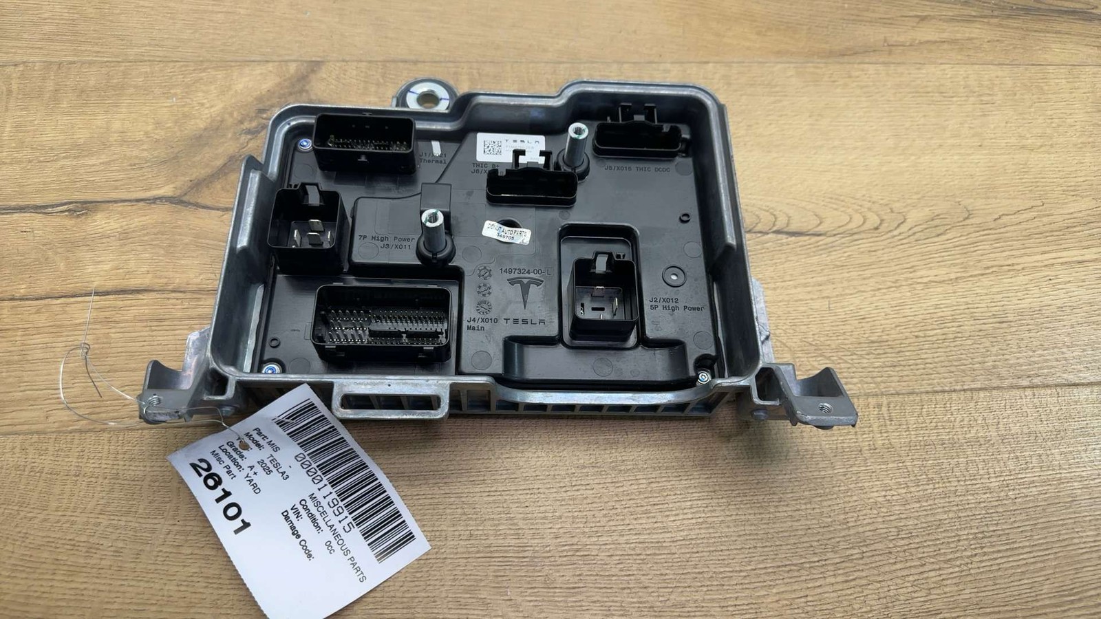 ⭕ 24-26 Tesla Model 3 M3 Front Vehicle Electronic Controller Module 1866750-20-B