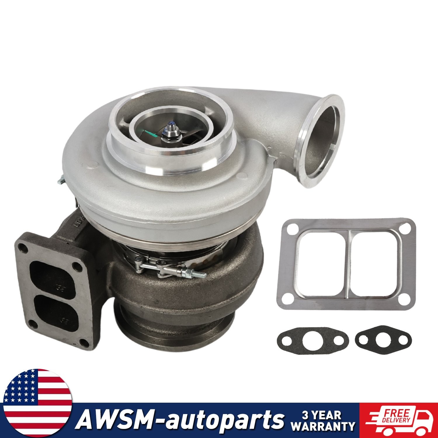 S475 S400SX4-75 Turbo Turbocharger 171702 For Detroit Diesel Series 60 12.7LD