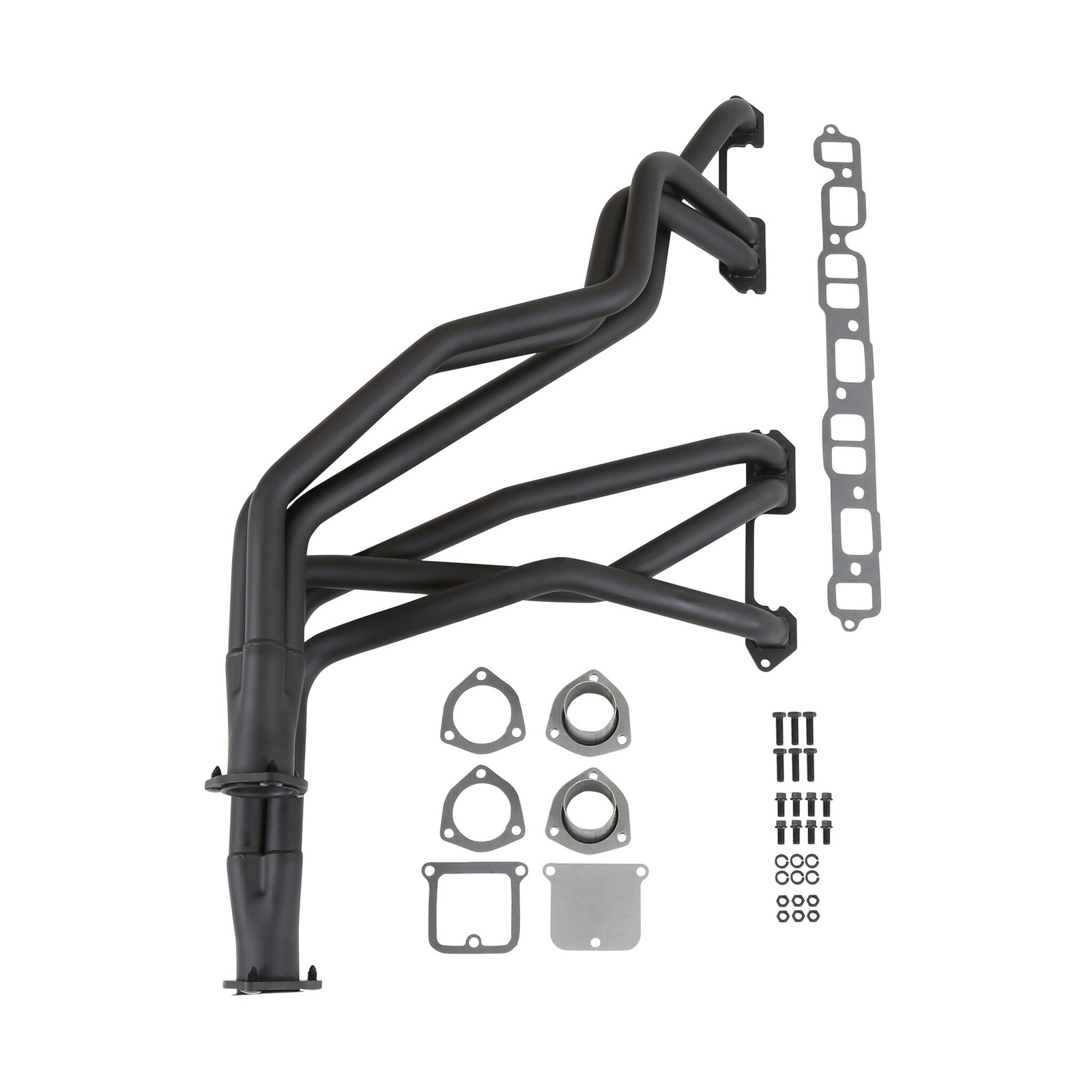 Flowtech 11510FLT Long Tube Header - Black Paint