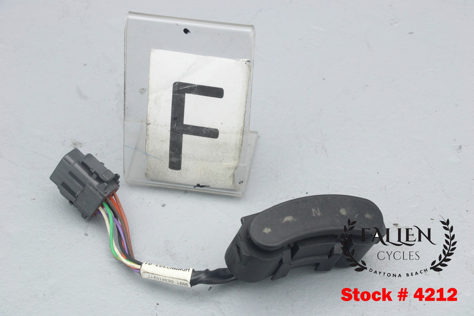 2007 Harley Road King Custom Dash Indicator Light Harness 68893-00 VIDEO #4212