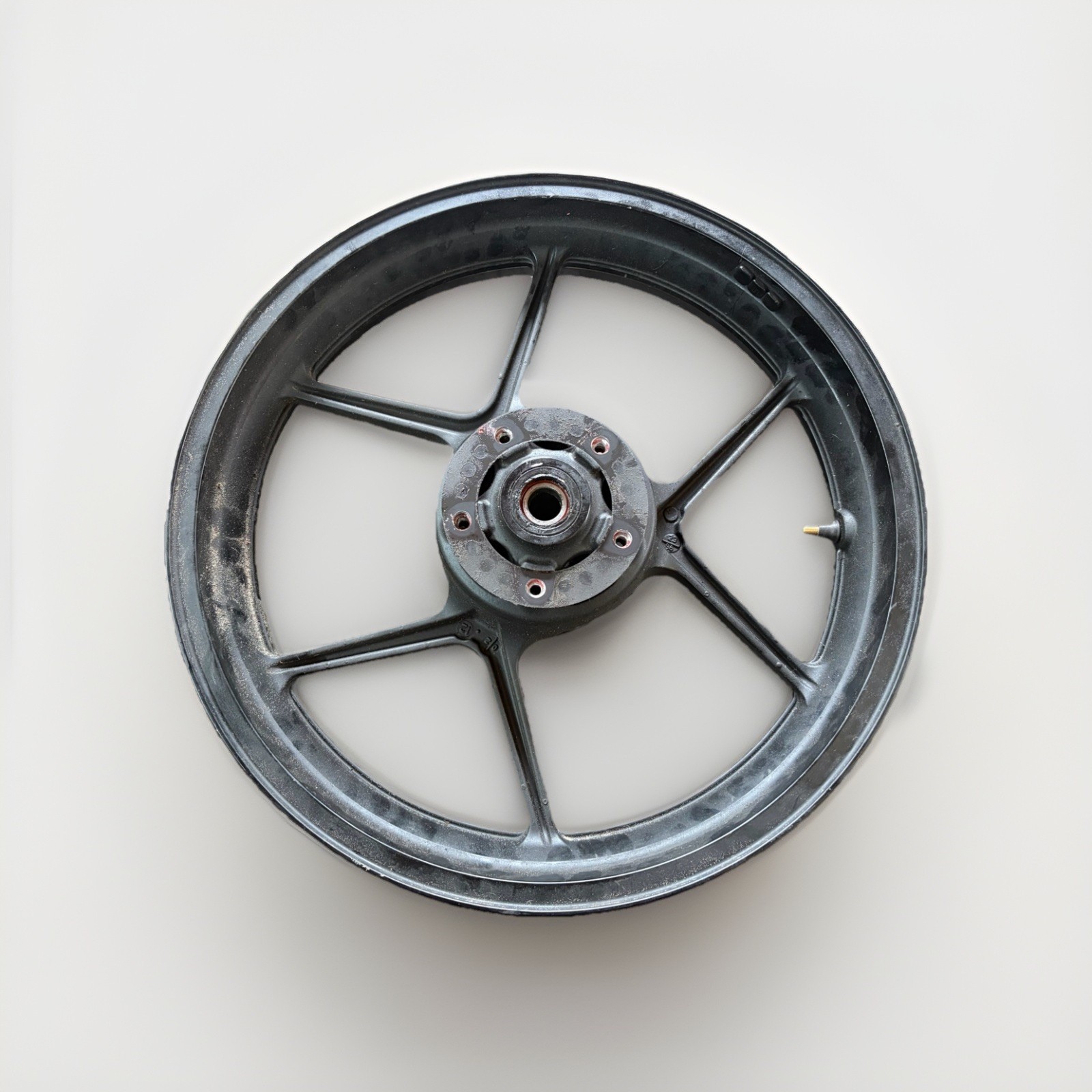 2013 12-16 OEM Kawasaki Ninja 650 EX650R Front Wheel Rim 17x3.5 Straight #44