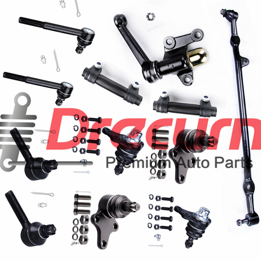 12PC Front Tie Rod Ends Center Link Idler Arm SET For 89-95 Toyota Pickup RWD