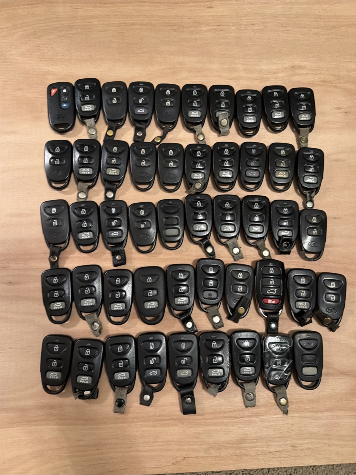 Lot Of 49 Hyundai Kia Key Fob Remotes Lot Of 49 Hyundai Kia Key Fob Remotes