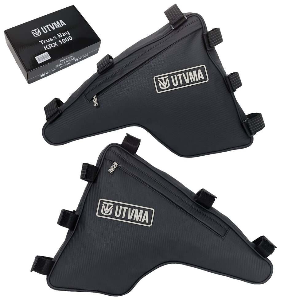 UTVMA \'20-\'25 Kawasaki KRX 2/4 Seater Trail Rack & Truss Bag - Pair UTVMA \'20-\'25 Kawasaki KRX 2/4 Seater Trail Rack & Truss Bag - Pair