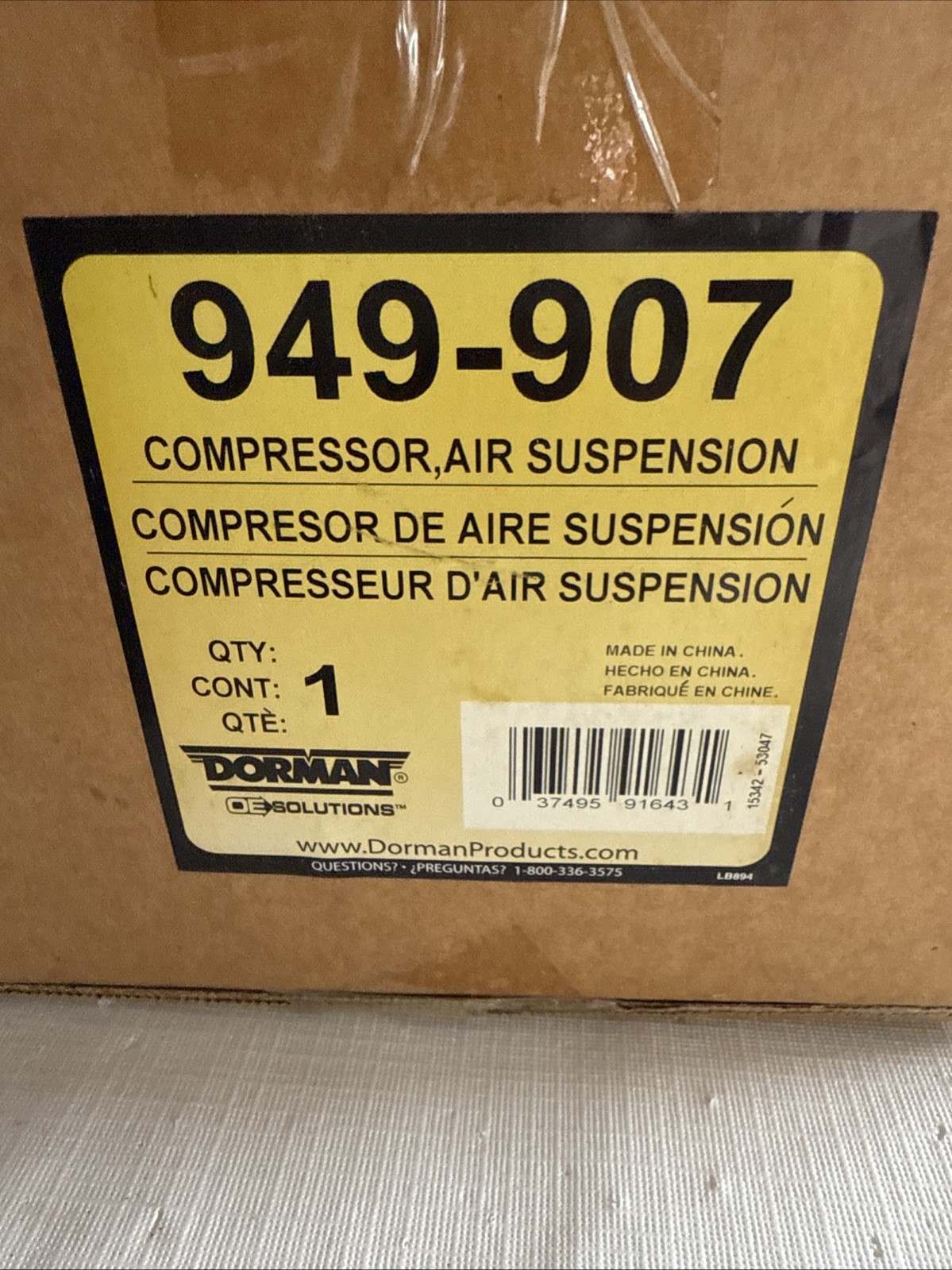 Air Compressor For 1998-2004 Land Rover Discovery 1999 2000 2001 2002 Dorman