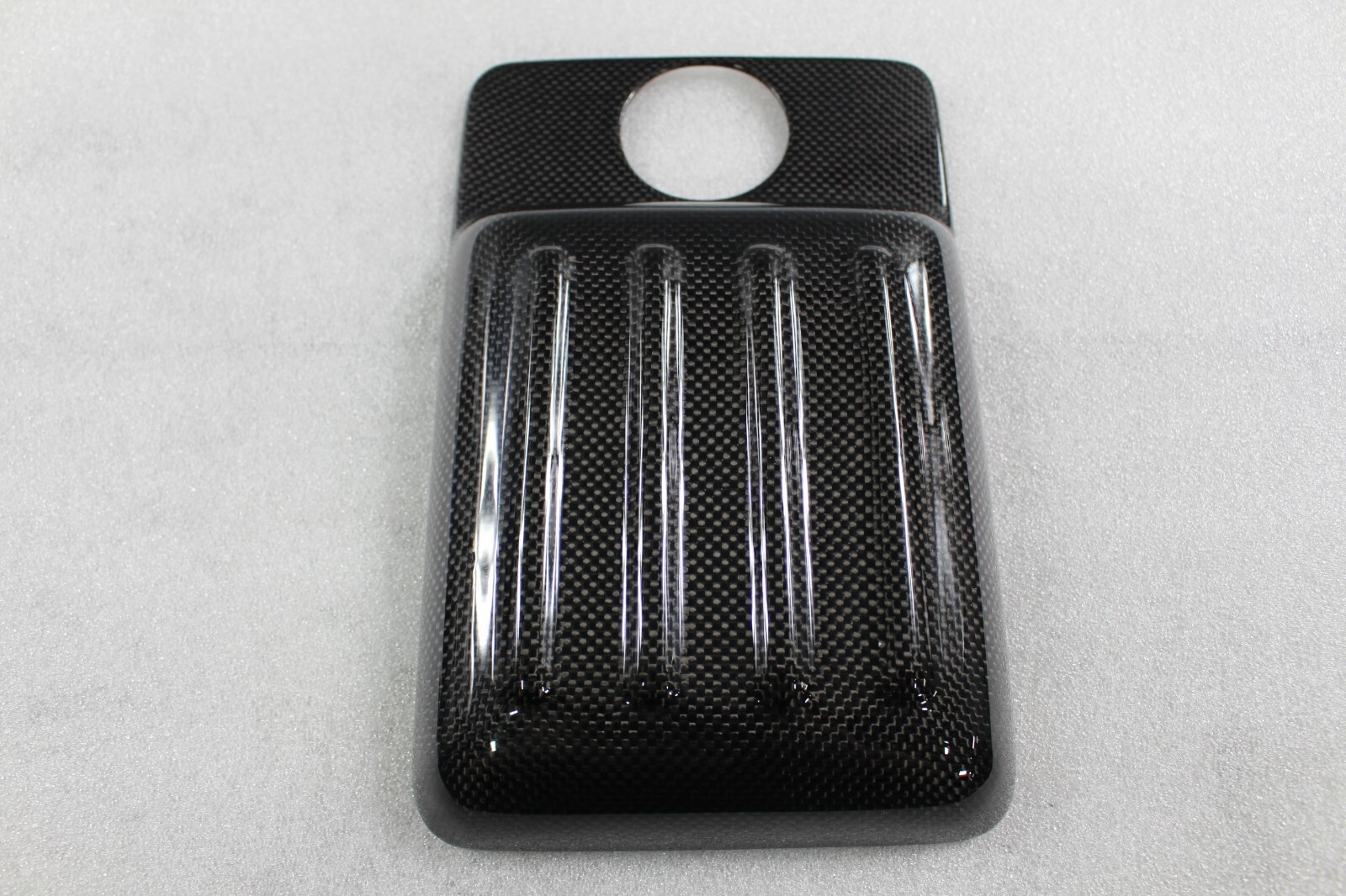 Ferrari 360, Carbon Fiber, Coolant Reservoir Cover, 1x1, New, RTUNED, rtfe013ctc
