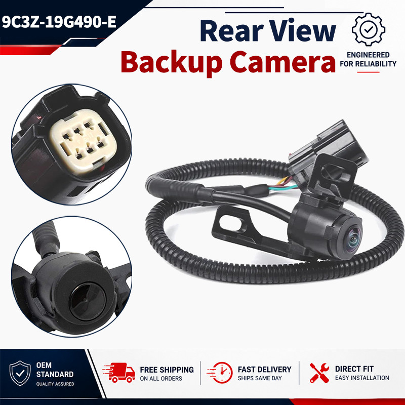 1Pcs Reverse Tailgate Camera For Ford F250 F350 2008-12 Super Duty 9C3Z-19G490-E
