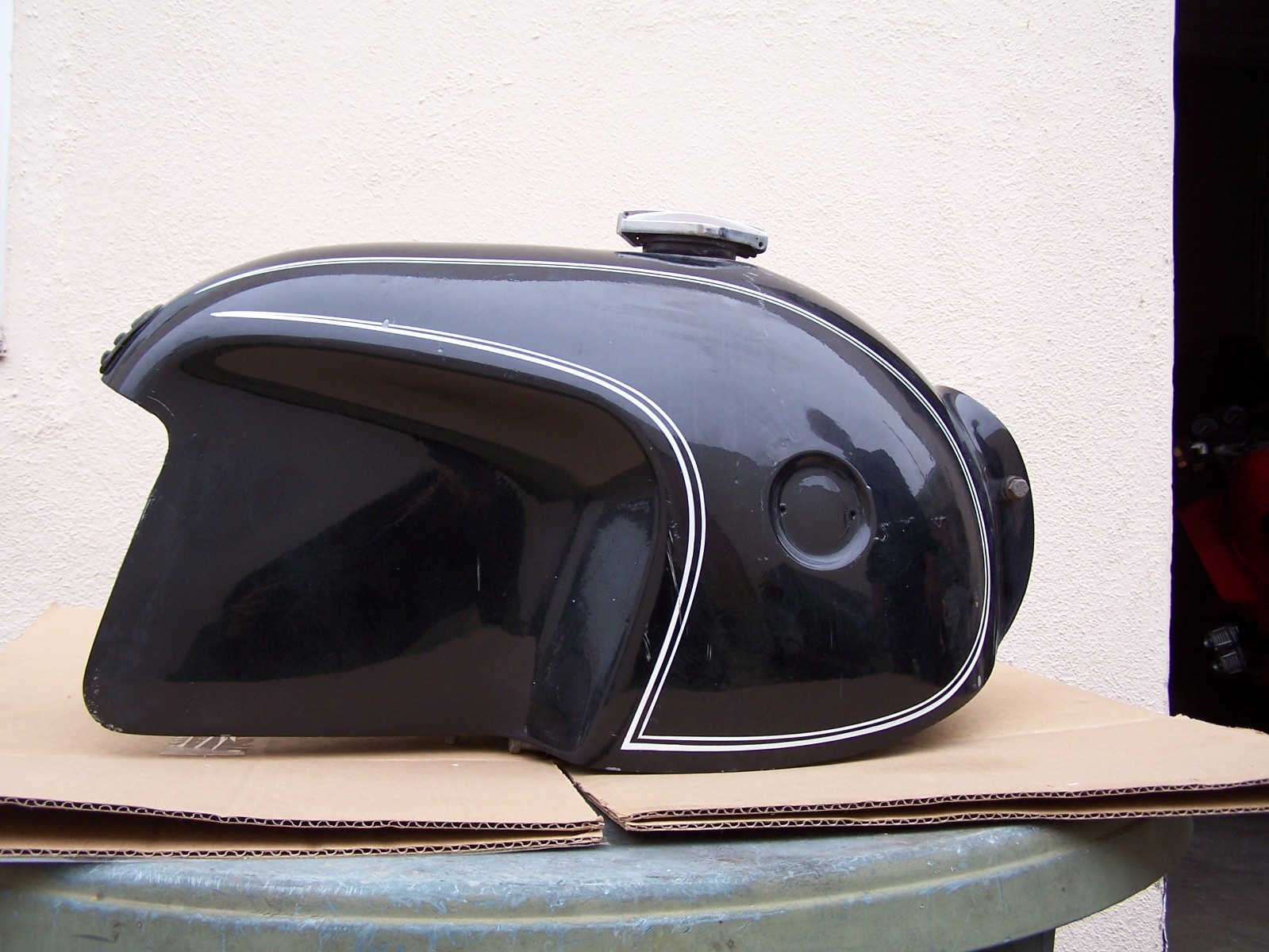 BMW /2 Aftermarket Fuel Tank by Churchgate English made 1960's Vintage BMW /2 Aftermarket Fuel Tank by Churchgate English made 1960's Vintage