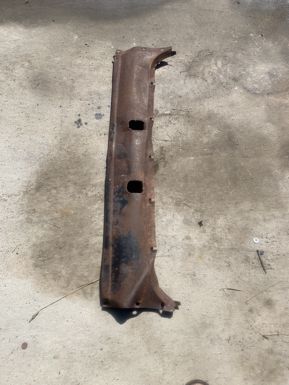 1934  1933 Dodge Plymouth Inside Upper Header Cover Panel