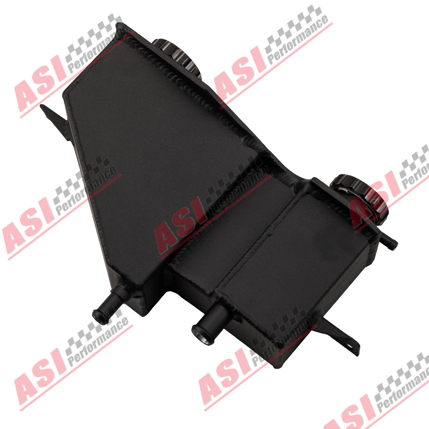 For 17-21 INFINITI Q60/Q50 3.0L Aluminum Coolant Expansion Reservoir Tank Black