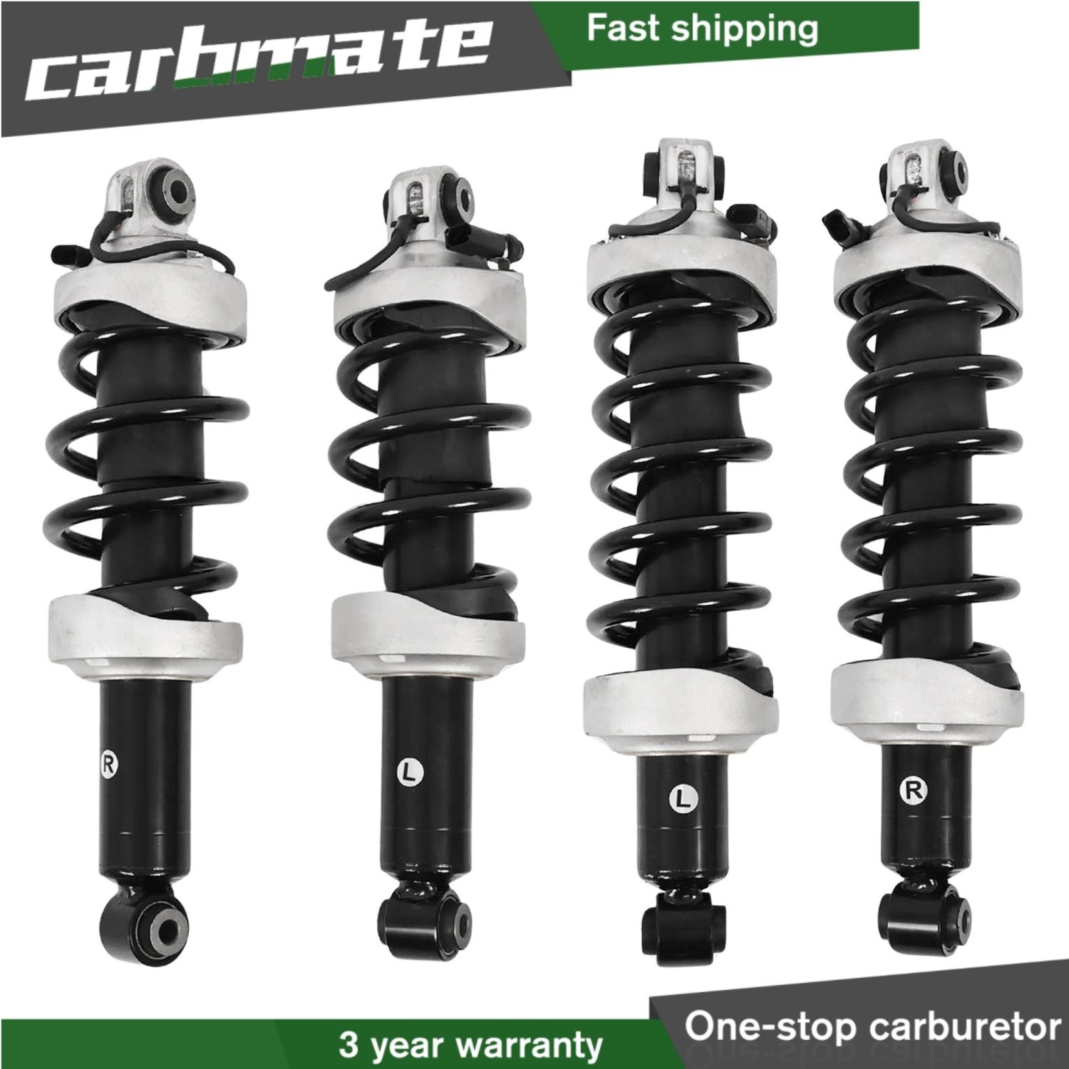 Full Set For Audi R8 V8 V10 2007-2015 Front Rear Shock Absorber Strut MagneRide