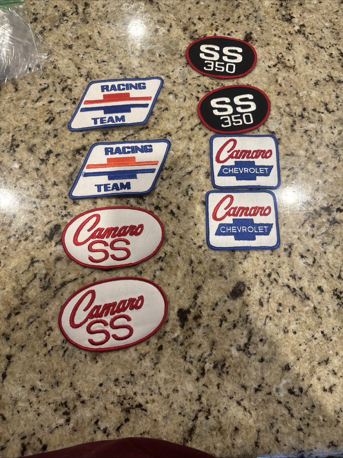 Collection Of Chevrolet Camaro Patches ‘70s Era Unused