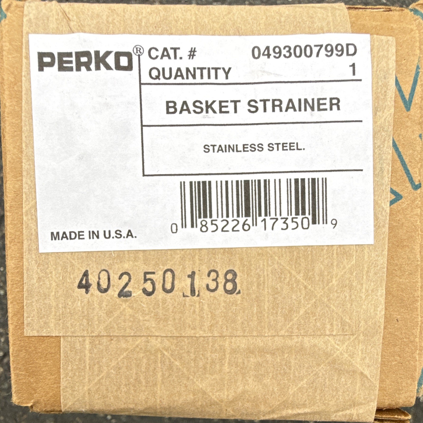 Perko 049300799D replacement basket #7 / 1¼-inch marine intake-water strainer. Perko 049300799D replacement basket #7 / 1¼-inch marine intake-water strainer.