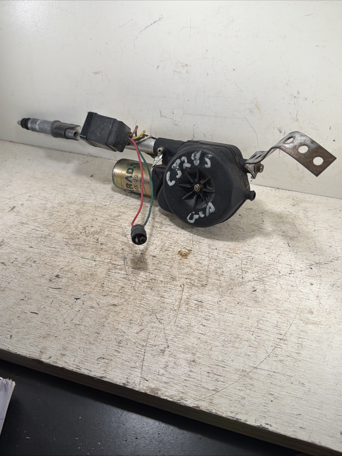 Used Working Harada MX-22 Universal Power Antenna Porsche 928 Nissan 200sx 280Z