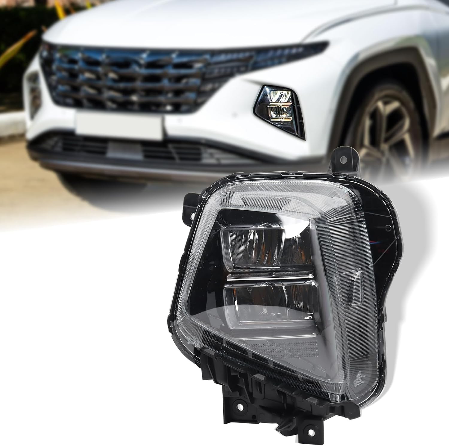 Front LED Headlight Assembly 92101-CW650 92102-CW650 or 2025-2026 Hyundai Tucson