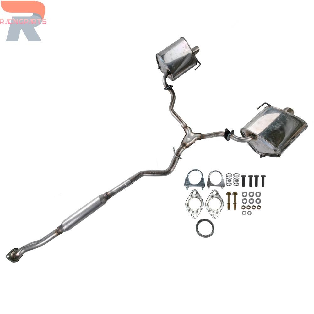 Full Complete Exhaust Muffler System Kit Fits 2006-2009 Subaru Legacy 2.5L