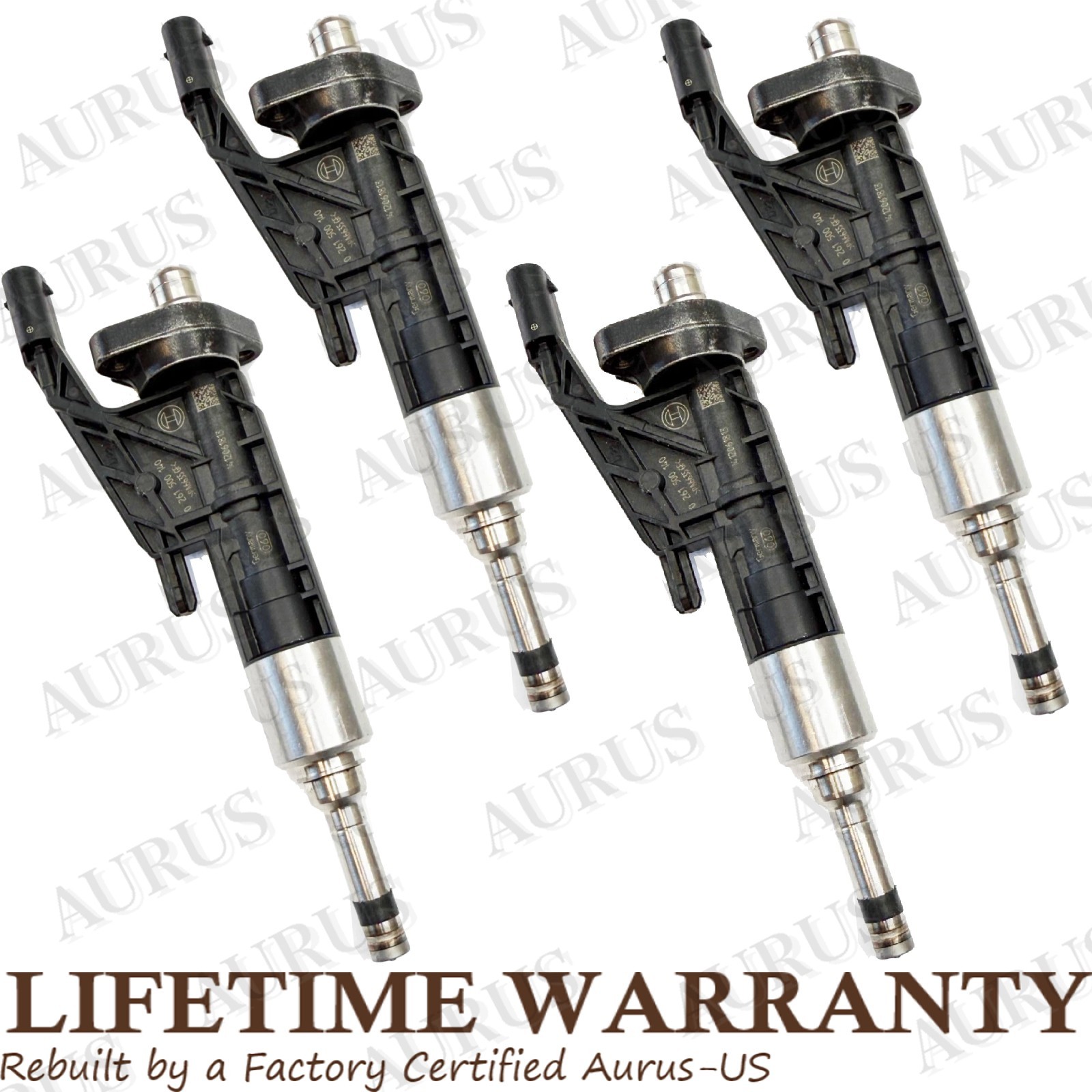 x4 BOSCH FUEL INJECTORS FOR 2016-2021 BMW X1 X2 X3 230i 330i 430i 530i 530e 740e