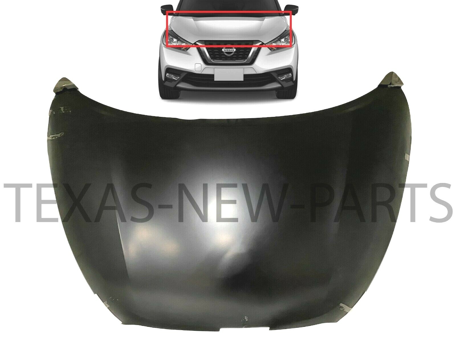Fits 2018 2025 Nissan Kicks & Kicks Play Front Hood Lid Bonnet Panel Fits 2018 2025 Nissan Kicks & Kicks Play Front Hood Lid Bonnet Panel