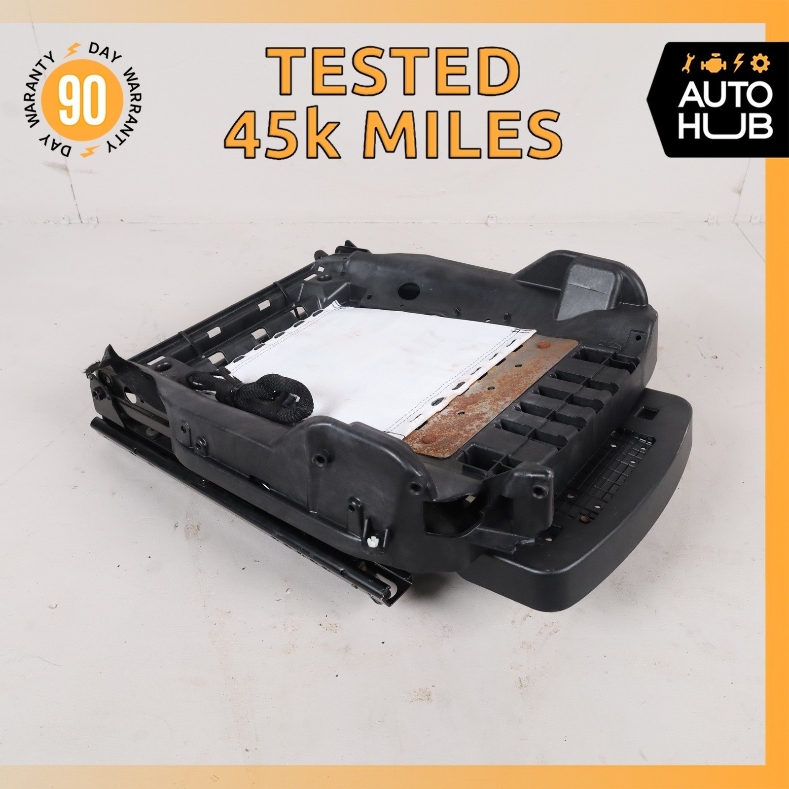 08-19 Maserati GranTurismo Front Right Seat Rail Track Frame w/Motors OEM 45k