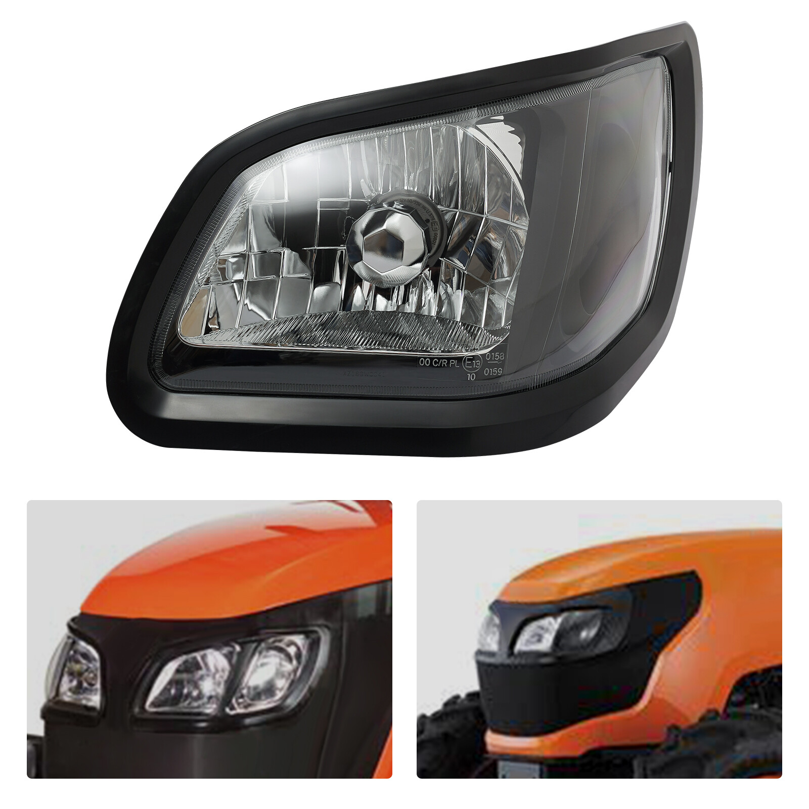LED Headlight for Kubota M6040 M7040 M8540 M9540 M96 M108S Series 3C081-75713/23