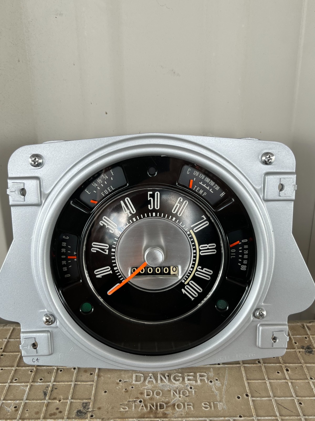 Early Ford Bronco Speedometer and Gauge Cluster Refurbished