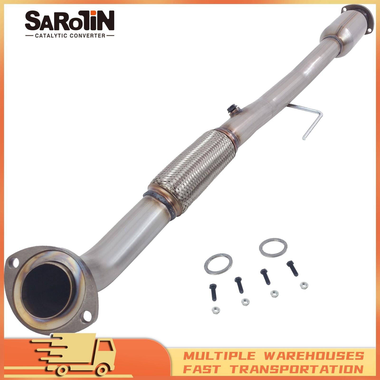 Catalytic Converter For Toyota Camry 2010-2011 2.5L Rear Pipe Direct Fit