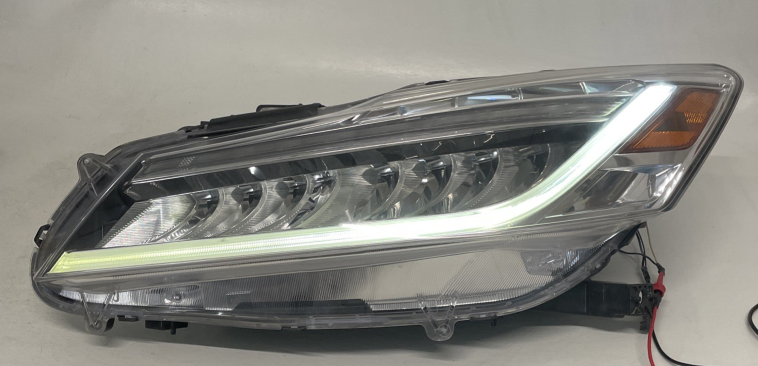Tested 2016 2017 Honda Accord Touring Full LED Headlight Driver Left OEM 2954