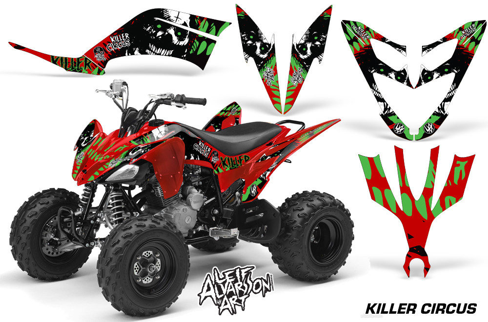 ATV Graphic Decals Stickers For Yamaha Raptor 250 2008-2014 CIRCUS G R