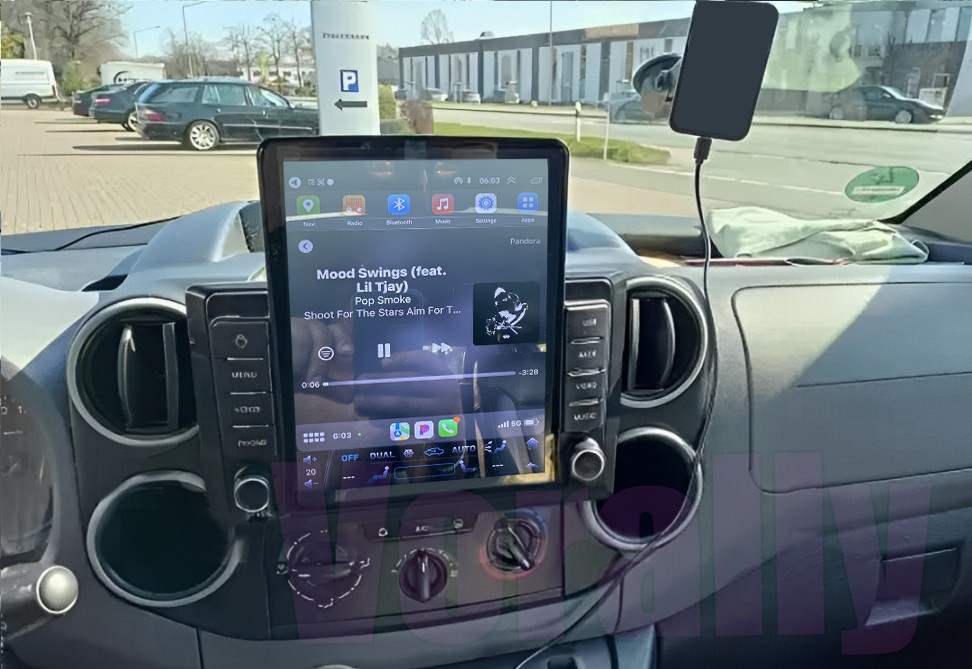 2+32GB For 2008 2009 Peugeot Expert Android 14 Navi CarPlay Car Stereo Radio GPS