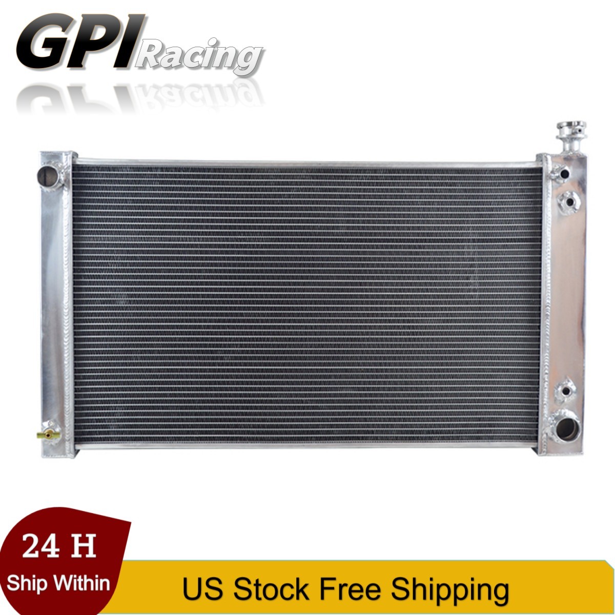 Full Aluminum Radiator For 1988-97 Chevy GMC C/K C1500 C2500 C3500 Pickup 28''W Full Aluminum Radiator For 1988-97 Chevy GMC C/K C1500 C2500 C3500 Pickup 28''W