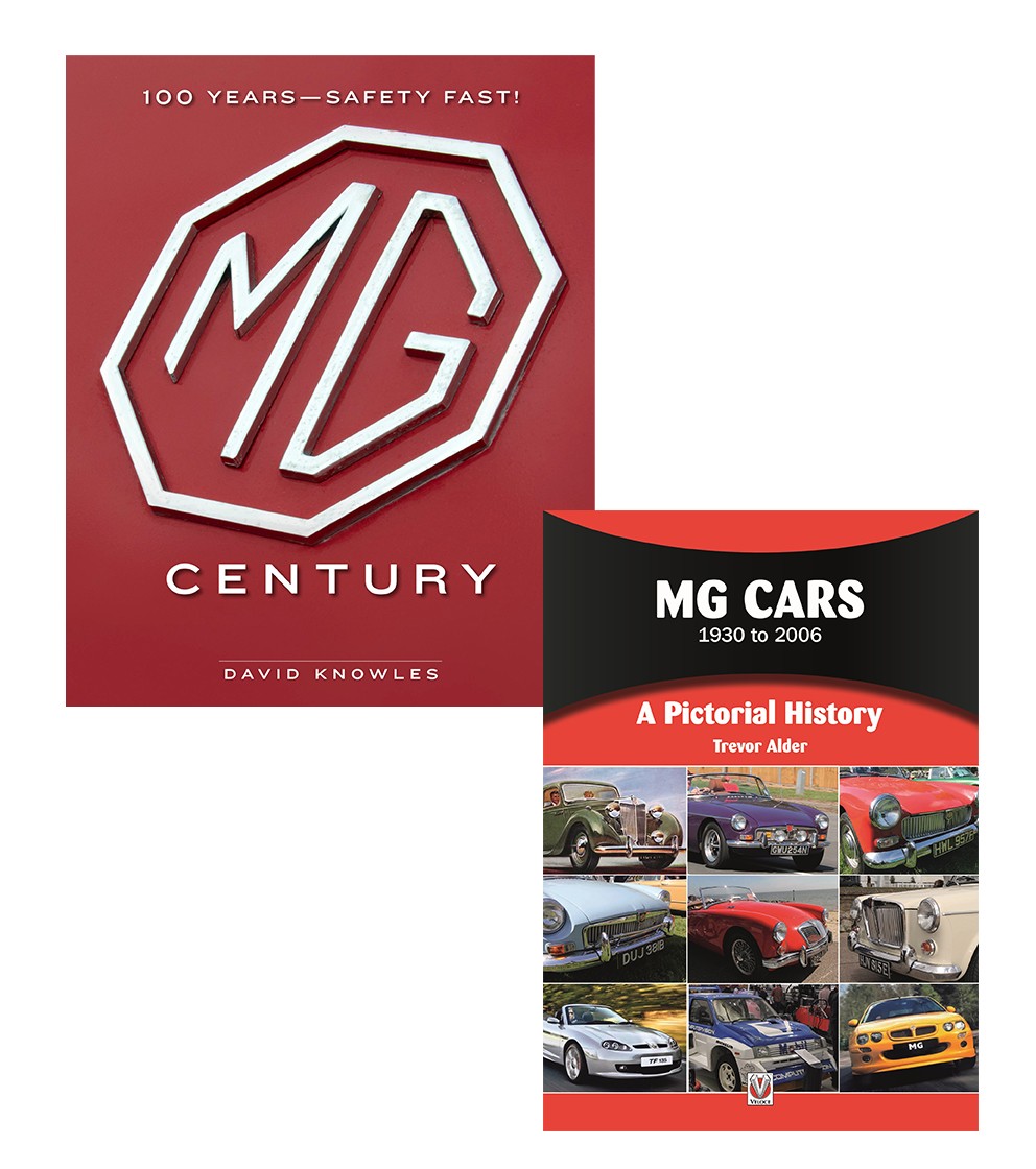 MG Cars 1930 to 2006 & MG Century 2 Book Set