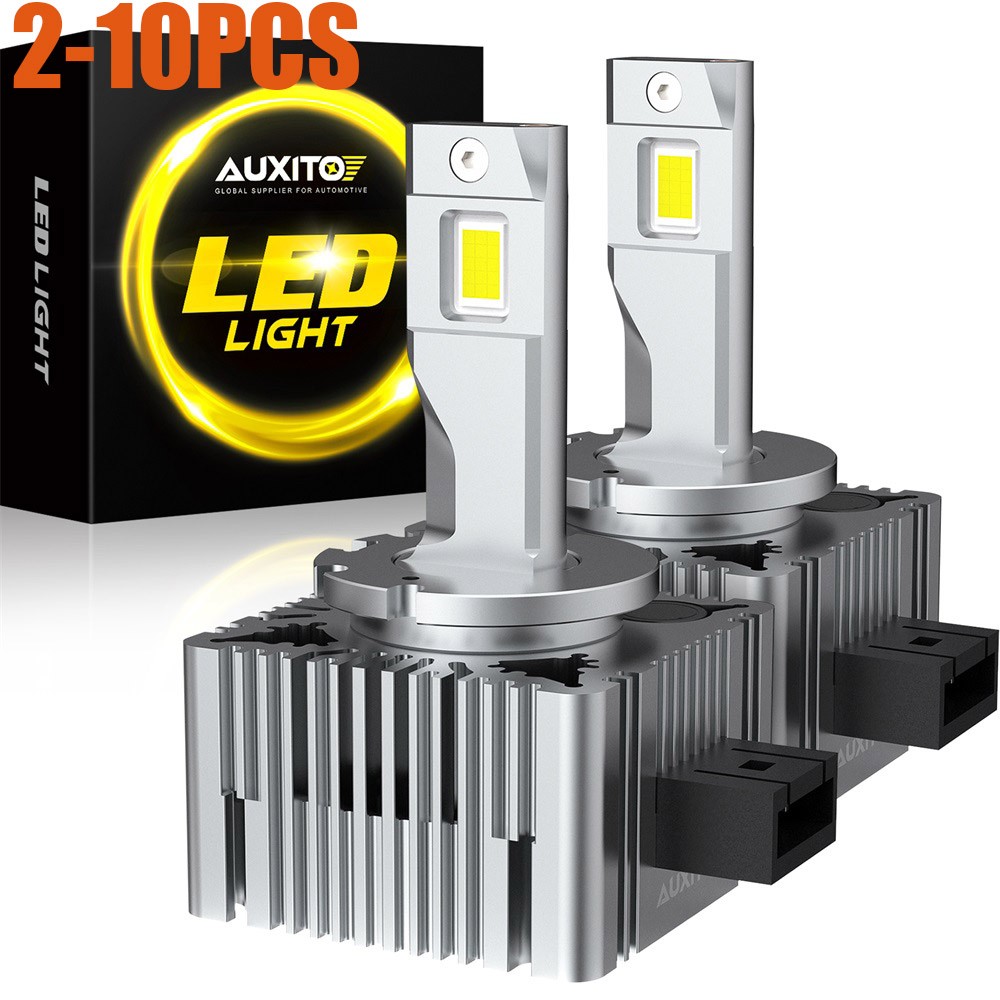 High Low Beam Bulbs 40000LM White Super Bright D1S D1R 6500K LED Headlight2-10X