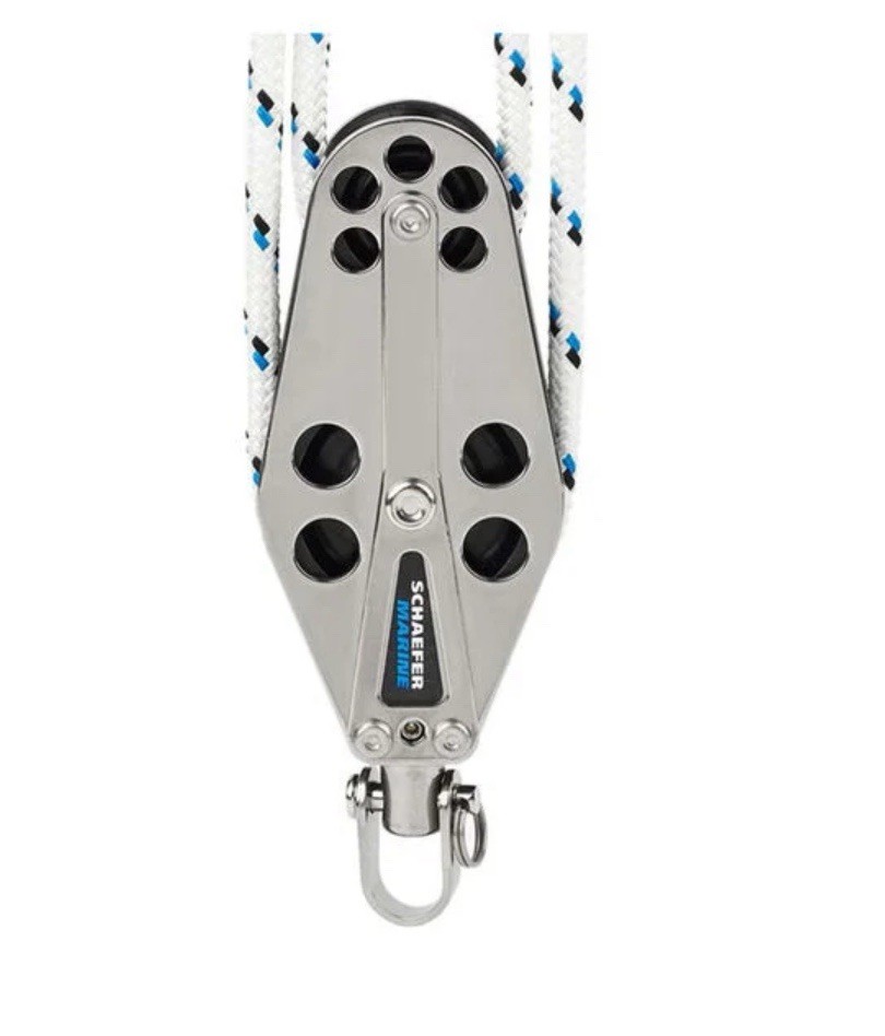 Schaefer Marine #505-45  Stainless Steel 5 Series Fiddle Block.
