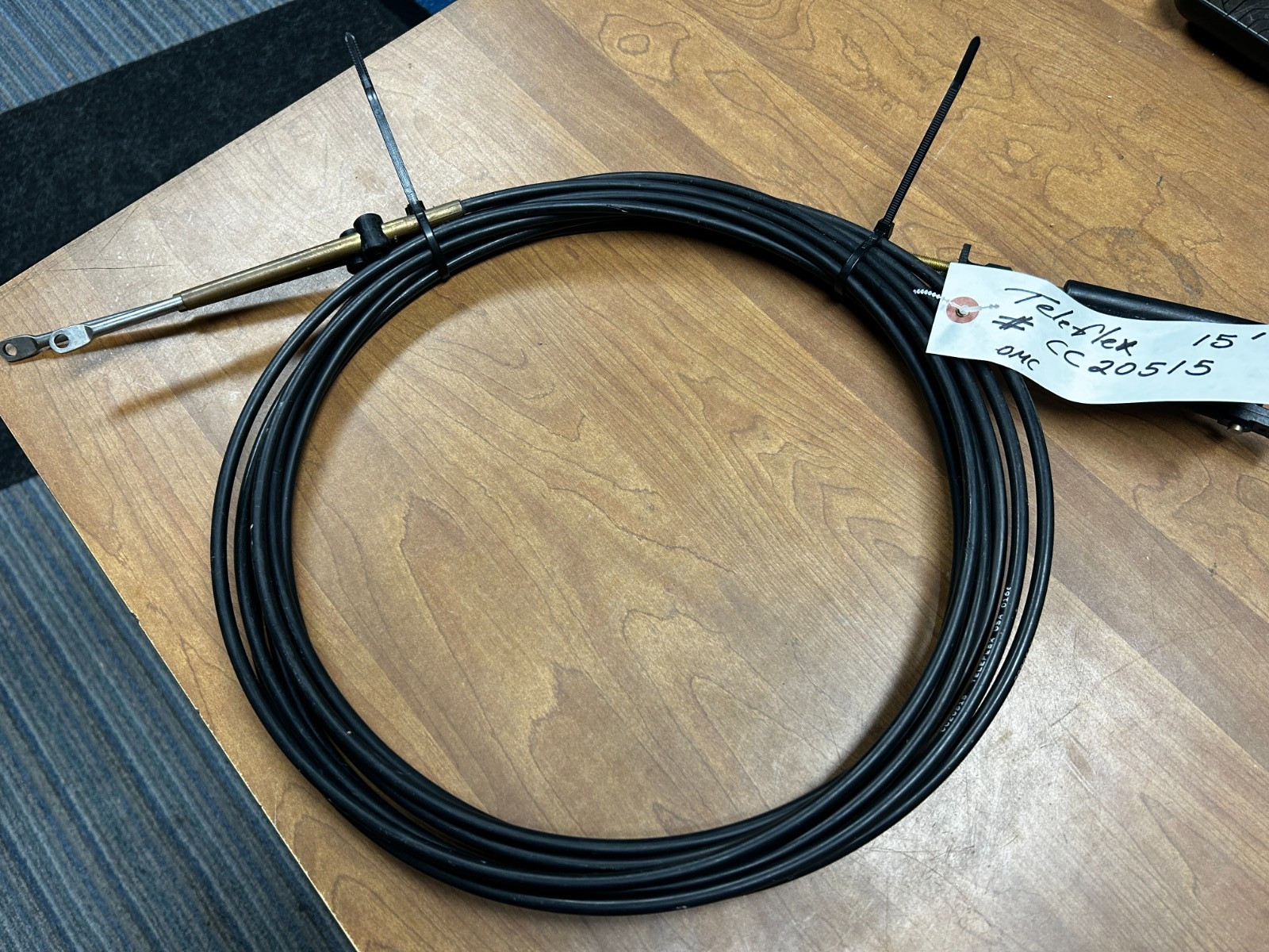 FRESHWATER Teleflex OMC 15' Snap In Control Cable Set CC20515 173115