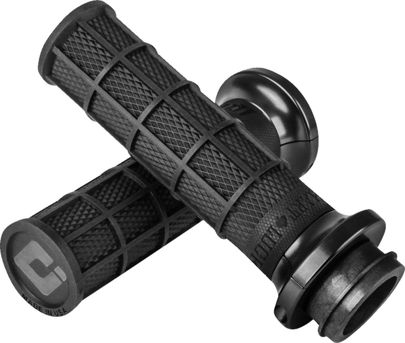 ODI Hart-Luck Signature V-Twin Lock-On Grips TBW 1 ODI Hart-Luck Signature V-Twin Lock-On Grips TBW 1